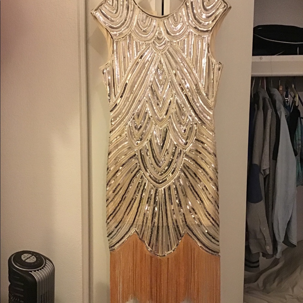Women’s sequin gatsby flapper dress